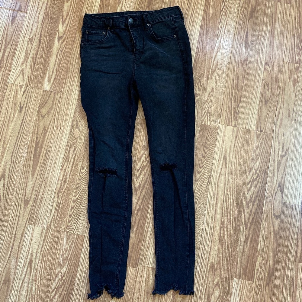 Wild Fable distressed black jeans